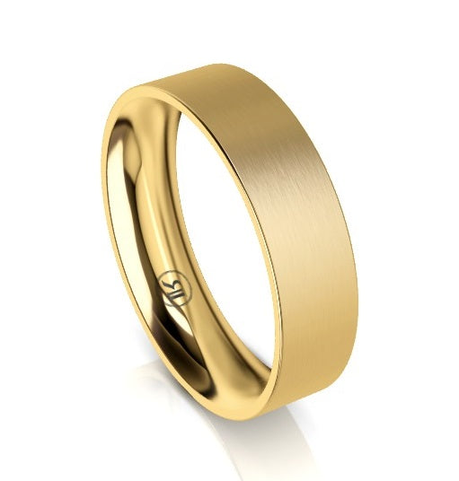 mens gold wedding rings