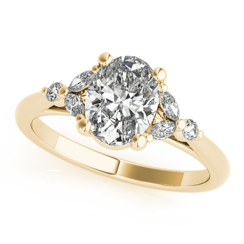 Oval engagement rings online