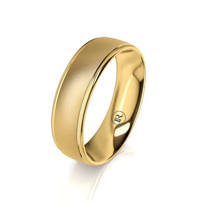The Ashton Yellow Gold Wedding Ring