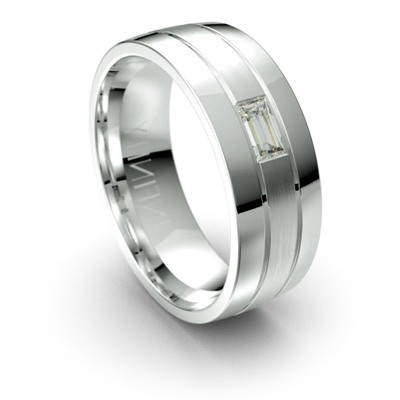 Diamond Mens Wedding Rings