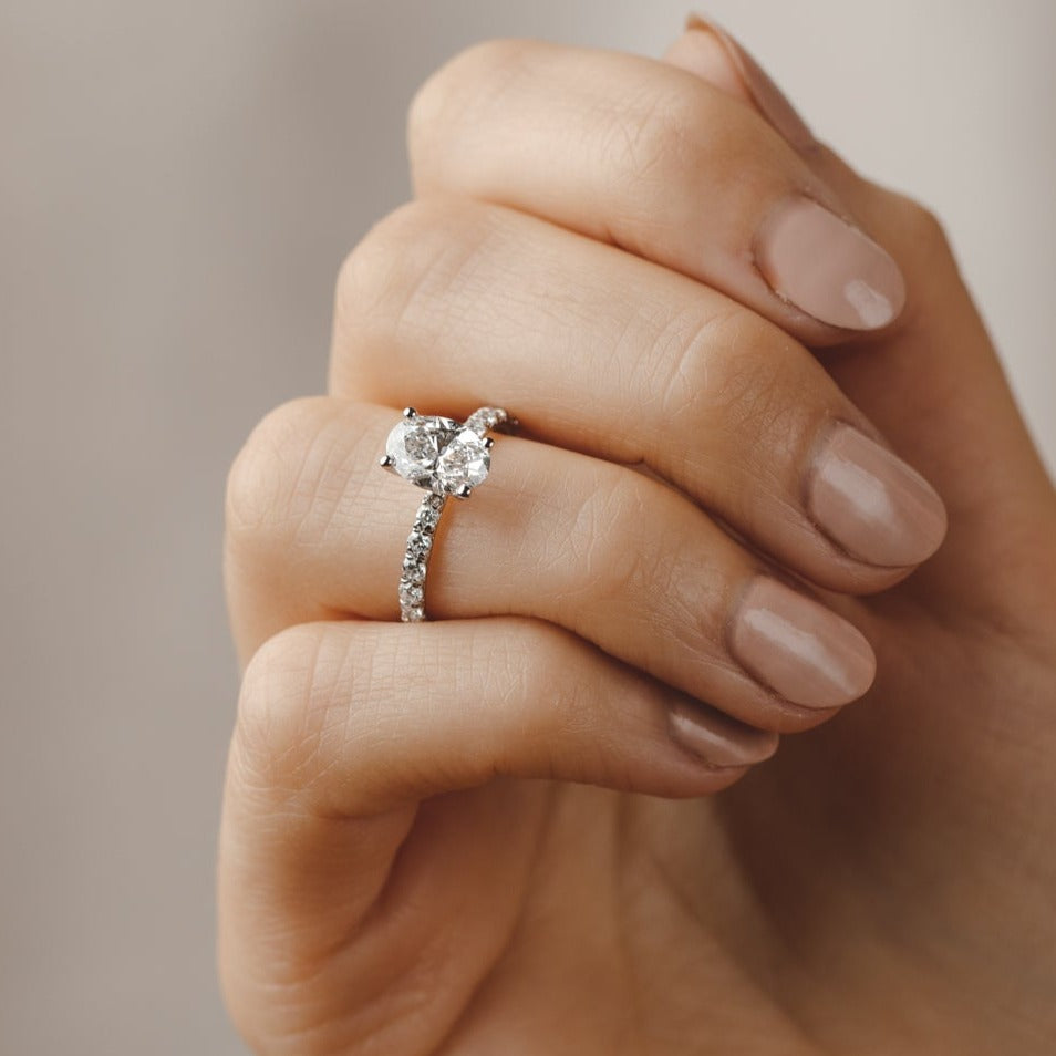 Eloise Oval Lab Grown Diamond Ring