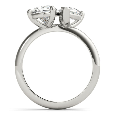 Lara Toi et Moi Double Pear Diamond Engagement Ring Setting