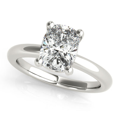 Courtney Cushion Diamond Engagement Ring Setting