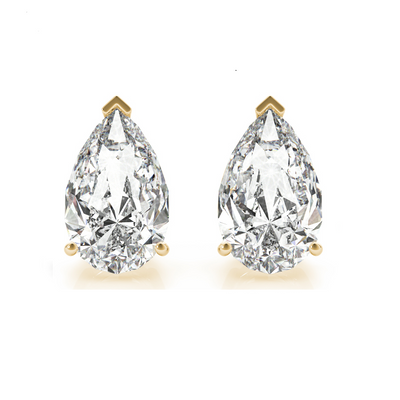 Pear Diamond Earrings