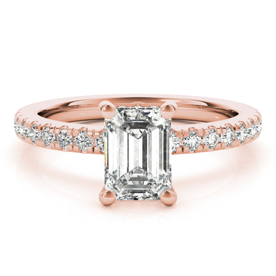 Emerald Diamond Engagement Rings