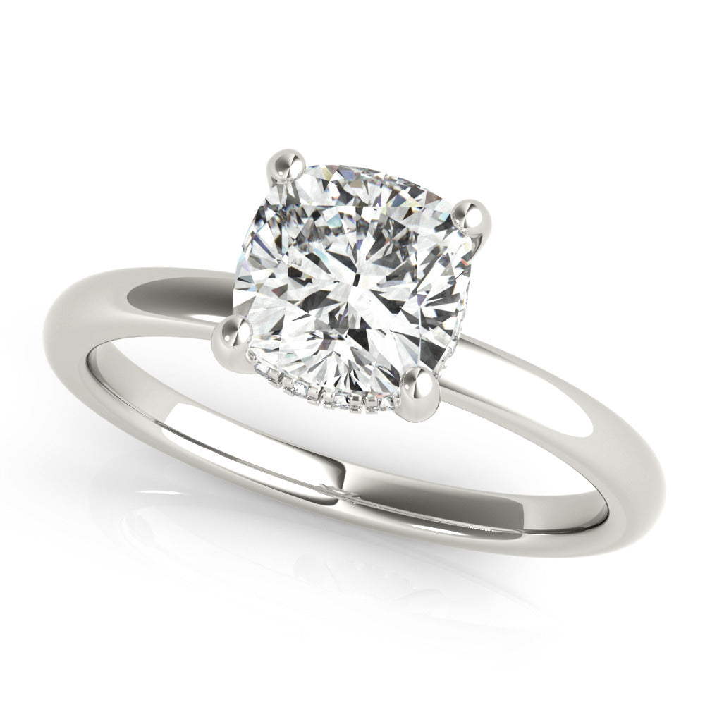 Noelle Square Cushion Diamond Engagement Ring Setting