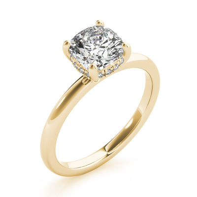 Noelle Square Cushion Diamond Engagement Ring Setting