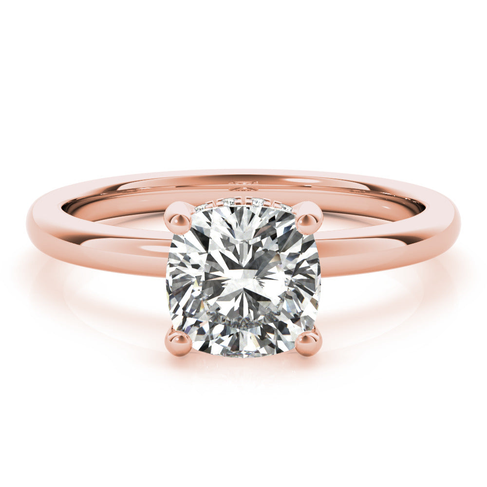 Noelle Square Cushion Diamond Engagement Ring Setting