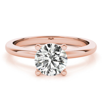 Lara Round Diamond Engagement Ring Setting