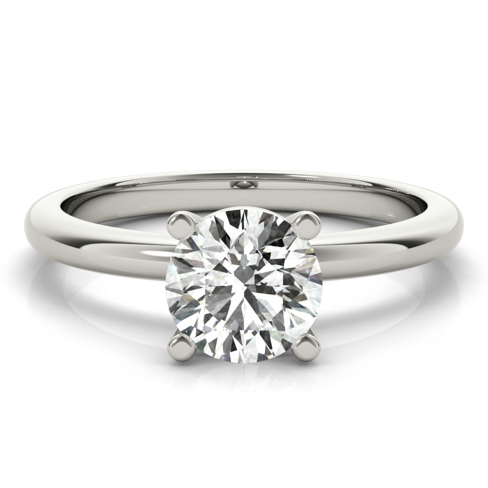 Lara Round Diamond Engagement Ring Setting