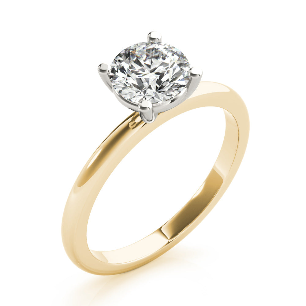 Lara Round Diamond Engagement Ring Setting