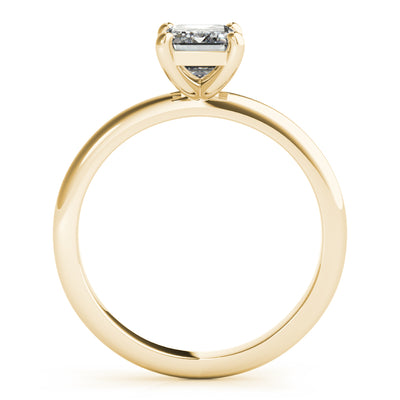 Lara Emerald Diamond Engagement Ring Setting