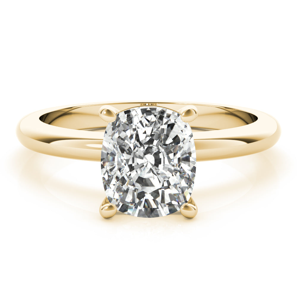 Lara Cushion Diamond Engagement Ring Setting