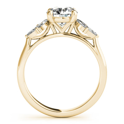 April Diamond Engagement Ring Setting