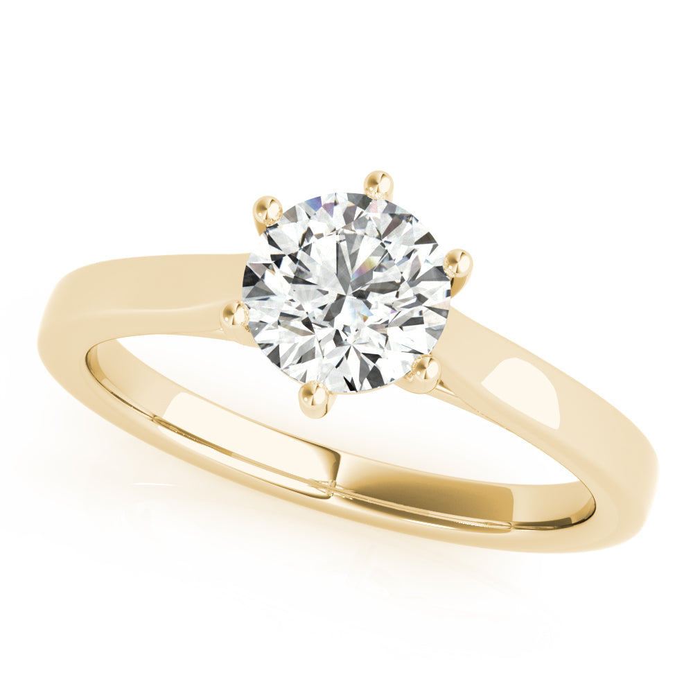 Amelia 6-Prong Diamond Engagement Ring Setting