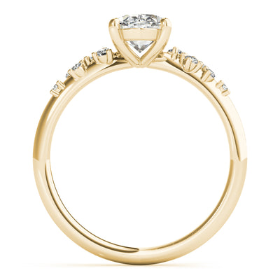 Ivy Oval Diamond Engagement Ring Setting