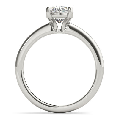 Courtney Oval Diamond Engagement Ring Setting