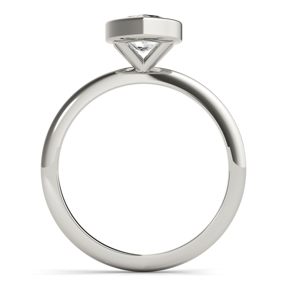 Marquise Bezel Engagement Ring Setting